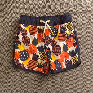 Cat & Jack Toddler Boy Pineapple Swim Trunks
